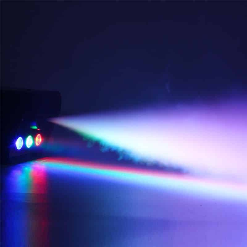 Rave Party Røgmaskine - Med indbygget RGB Lys
