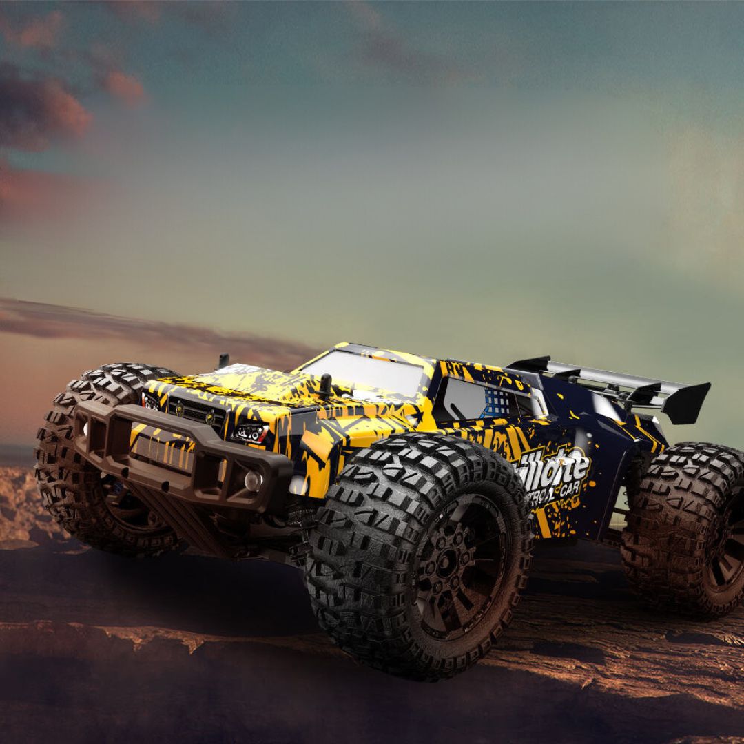 SpeedKing Pro 1:10 Børsteløs motor, 50 km/t, Fjernstyret Offroad-Racerbil