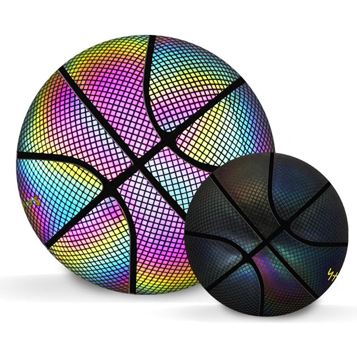 Super Reflekterende Basketball - Vildeste effekt!