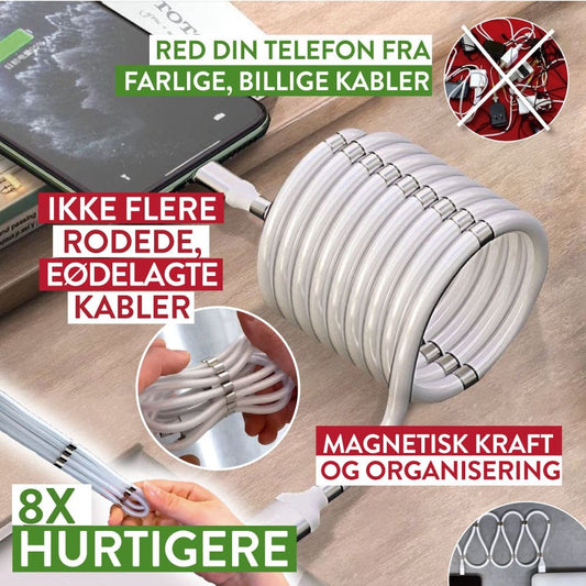 Ultimativt oplader kabel - 1 Meter