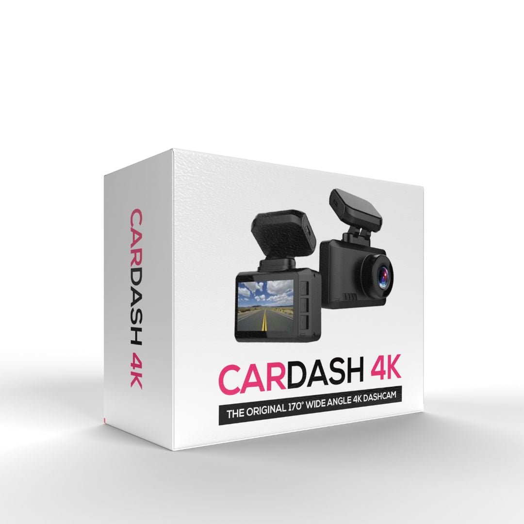 Ultra HD 4K Dashcam - GPS, WIFI, med indbygget 2.45'' IPS skærm