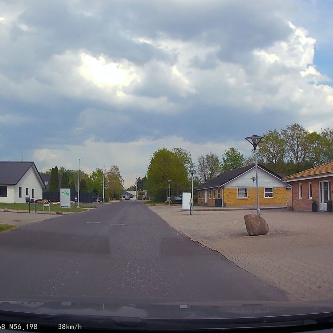 Ultra HD 4K Dashcam - GPS, WIFI, med indbygget 2.45'' IPS skærm