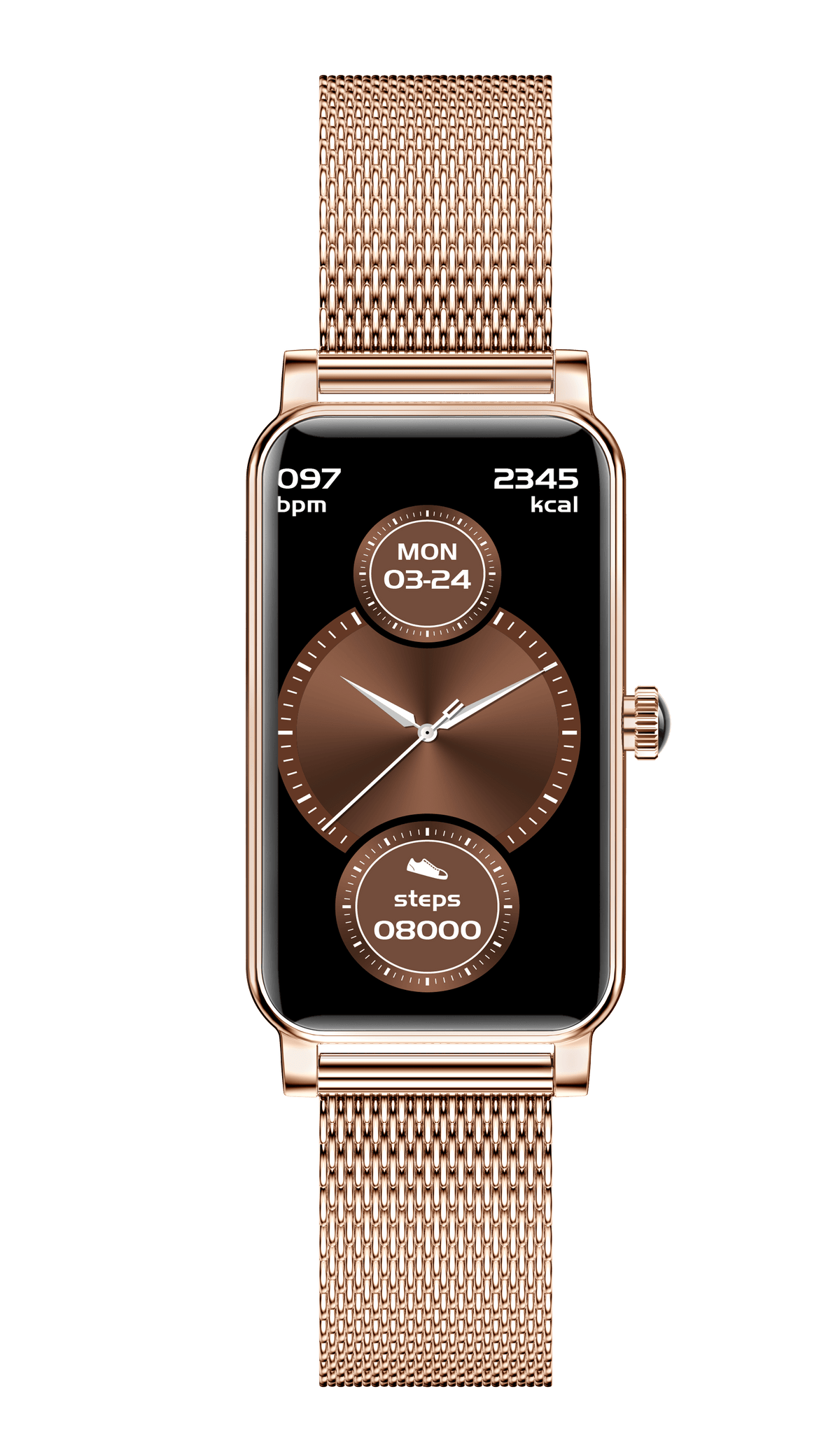 VivoDesire Smartwatch - Vandtæt Smartwatch måler puls, søvn, Blodiltning og meget mere!