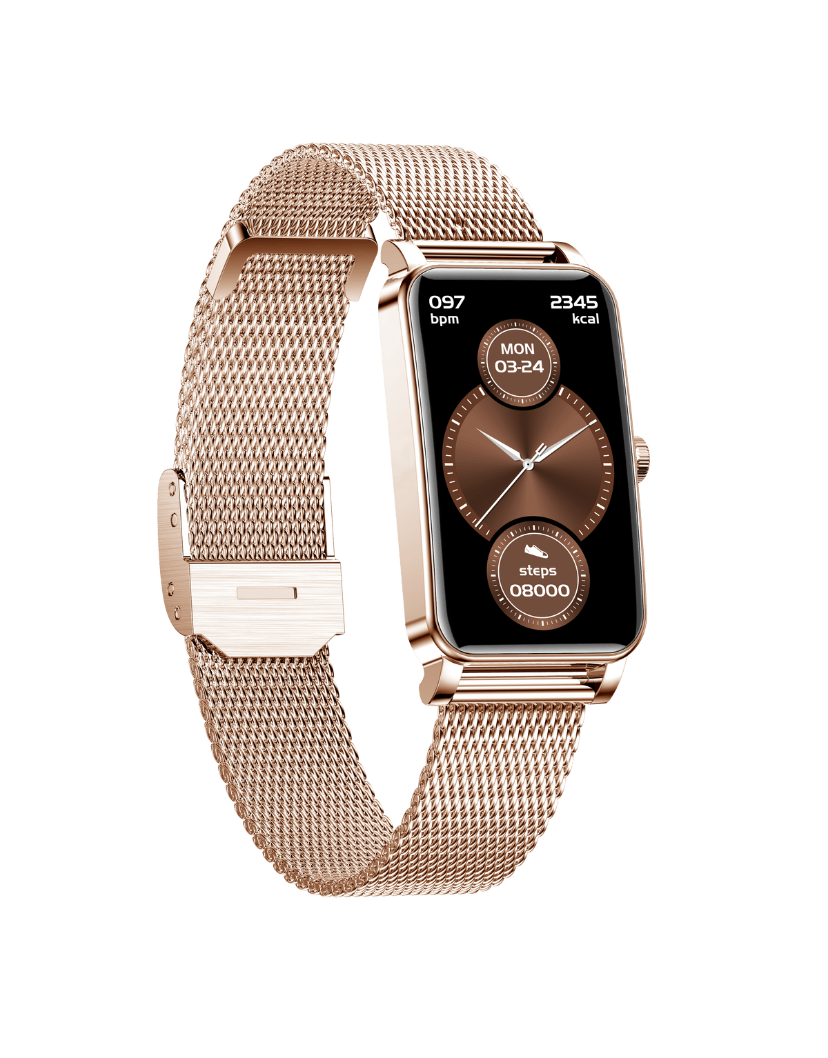 VivoDesire Smartwatch - Vandtæt Smartwatch måler puls, søvn, Blodiltning og meget mere!