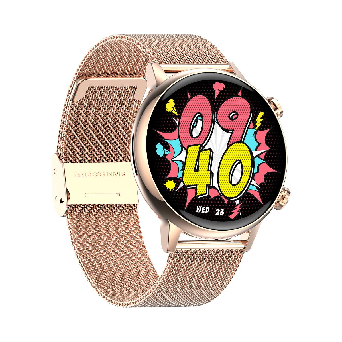 VivoPulse X22 Smartwatch - Vandtæt Smartwatch måler puls, søvn, Blodiltning og meget mere!